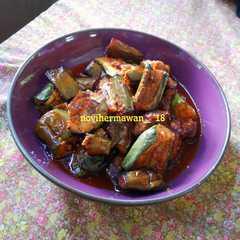 A picture of Balado terong ala ibuku.