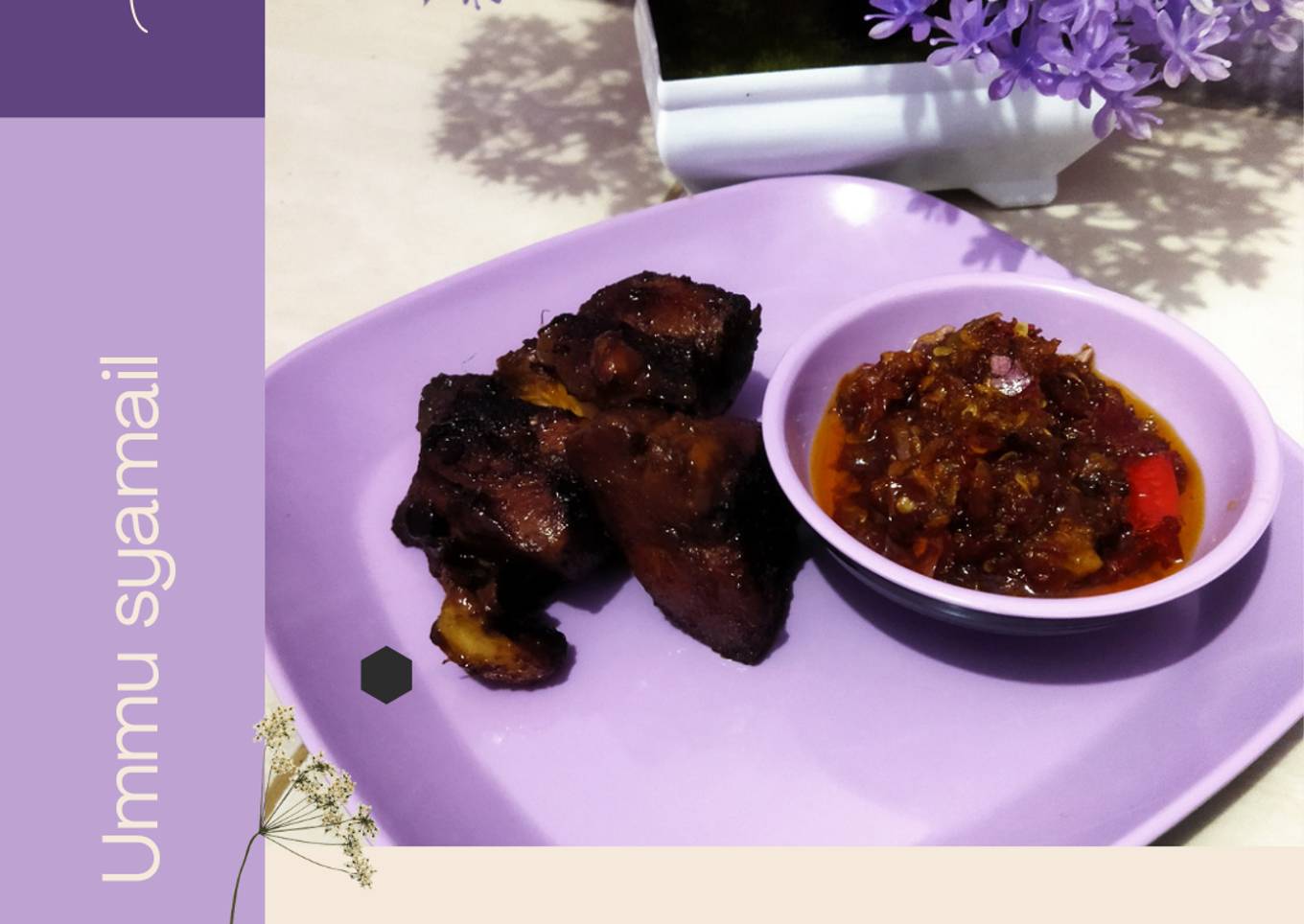 Ayam panggang kecap teflon