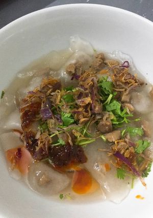 A picture of Banh Beo (Nghe An Style).