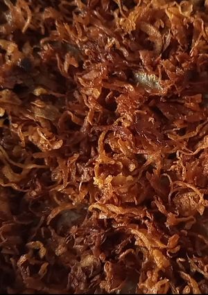 A picture of Crispy fried onion.