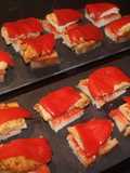 Sobras de lomo rebozado con pimiento