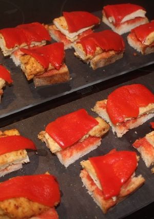 Una foto de Sobras de lomo rebozado con pimiento