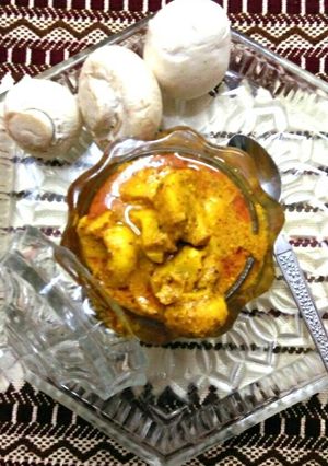 A picture of Mushroom Pickle.