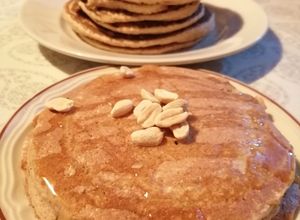 Una foto de Hotcakes de Avena y Banana