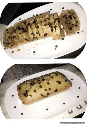 A picture of Banana bread.