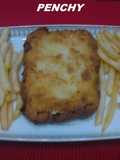 Delicias de lomo envueltas en salsa bechamel