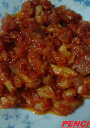 Una foto de Bacalao Inglés en fritada picante
