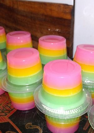 Foto resep Agar-Agar Pelangi