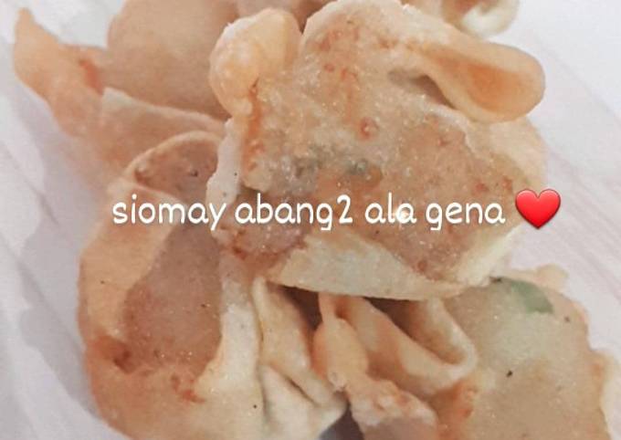 Siomay/Batagor abang-abang (tanpa ayam/ikan)