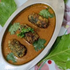 Palak Paneer Kofta A picture of Palak Paneer Kofta.