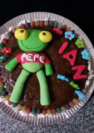 Una foto de Torta Cumple Sapo PEPE