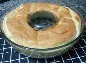 Una foto de Suflé de choclo y queso mantecoso