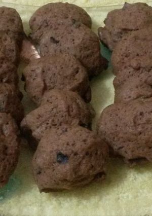 Una foto de Galletitas de azúcar negra y chips de chocolate