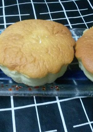 Una foto de Pastel de algodon japones