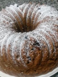 Una foto de Budin de mascabo y chips de chocolate
