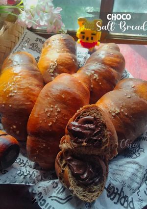 Foto resep 135. Choco Salt Bread