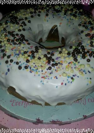 Una foto de Para el dia del niño: Budín de chocolate con sorpresa