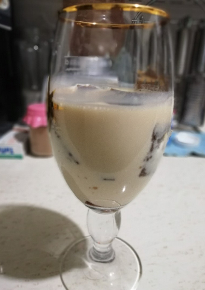 Una foto de Gelatina de café con 3 leches