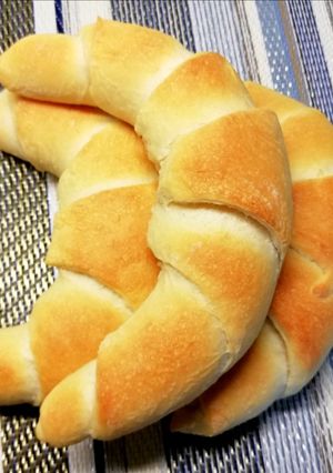 Retró kifli 🥐 recept fotója