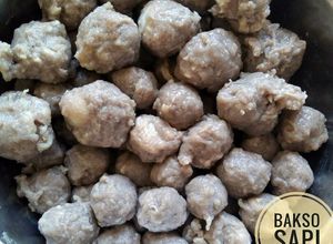 Foto resep Bola bakso sapi urat #bikinramadanberkesan