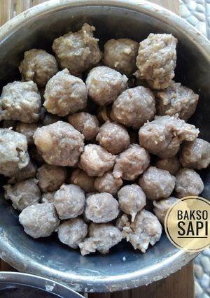 Foto resep Bola bakso sapi urat #bikinramadanberkesan