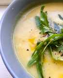 Spiced Leek, Potato and Parsnip Soup