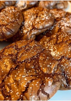 Une photo de Les cookies brownies