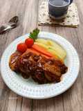 Steak Tempe Saus Lada