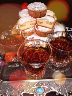 عکسی از دستور کیک پای سیب