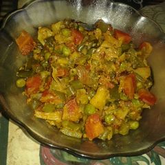A picture of Mix vegetable.