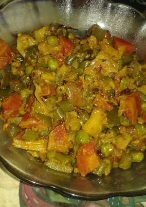 A picture of Mix vegetable.