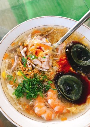Hình của món Súp cua thập cẩm.