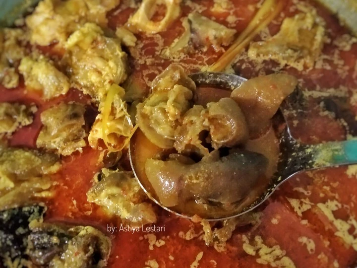 Langkah Gampang Menyiapkan Resep Gulai Tunjang/Kikil kaki sapi yang Sempurna