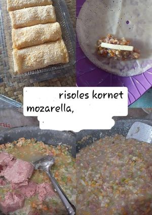Foto resep Risoles isi kornet dan keju mozzarela