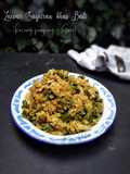 Lawar Sayuran khas Bali (kacang panjang + gori)
