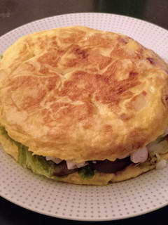 Una foto de Tortilla de patata vegetal