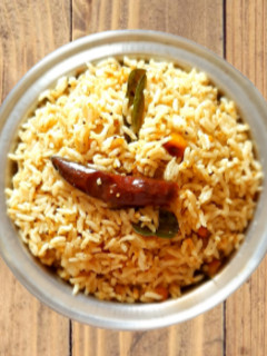 புளியோதரை(puliyothari recipe in tamil) செய்முறை முக்கிய புகைப்படம்