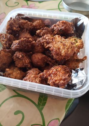 A picture of Bottle Gourd Fritters.