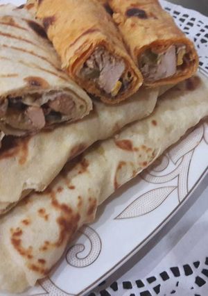 صورة لوصفة فاهيتا الدجاج بالتورتيلا