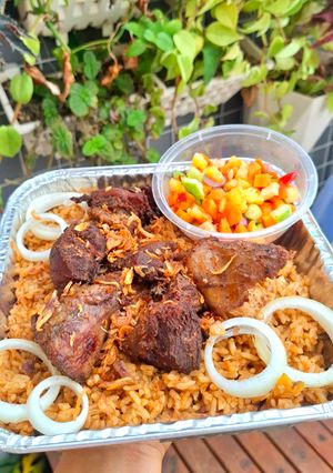 Foto resep Nasi Kebuli Kambing non Basmati