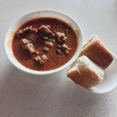 A picture of Goan mutton xacuti.