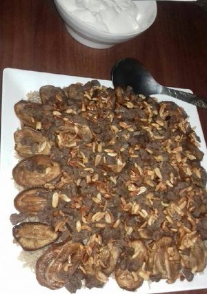 صورة لوصفة مقلوبة شامية
