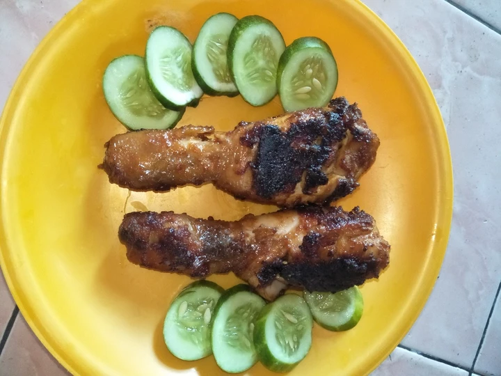 Langkah Gampang Membikin Resep Ayam bakar madu teflon yang Lezat Sekali Anti Ribet, Mantap