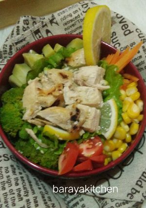 Foto resep Salad sayur (diet)