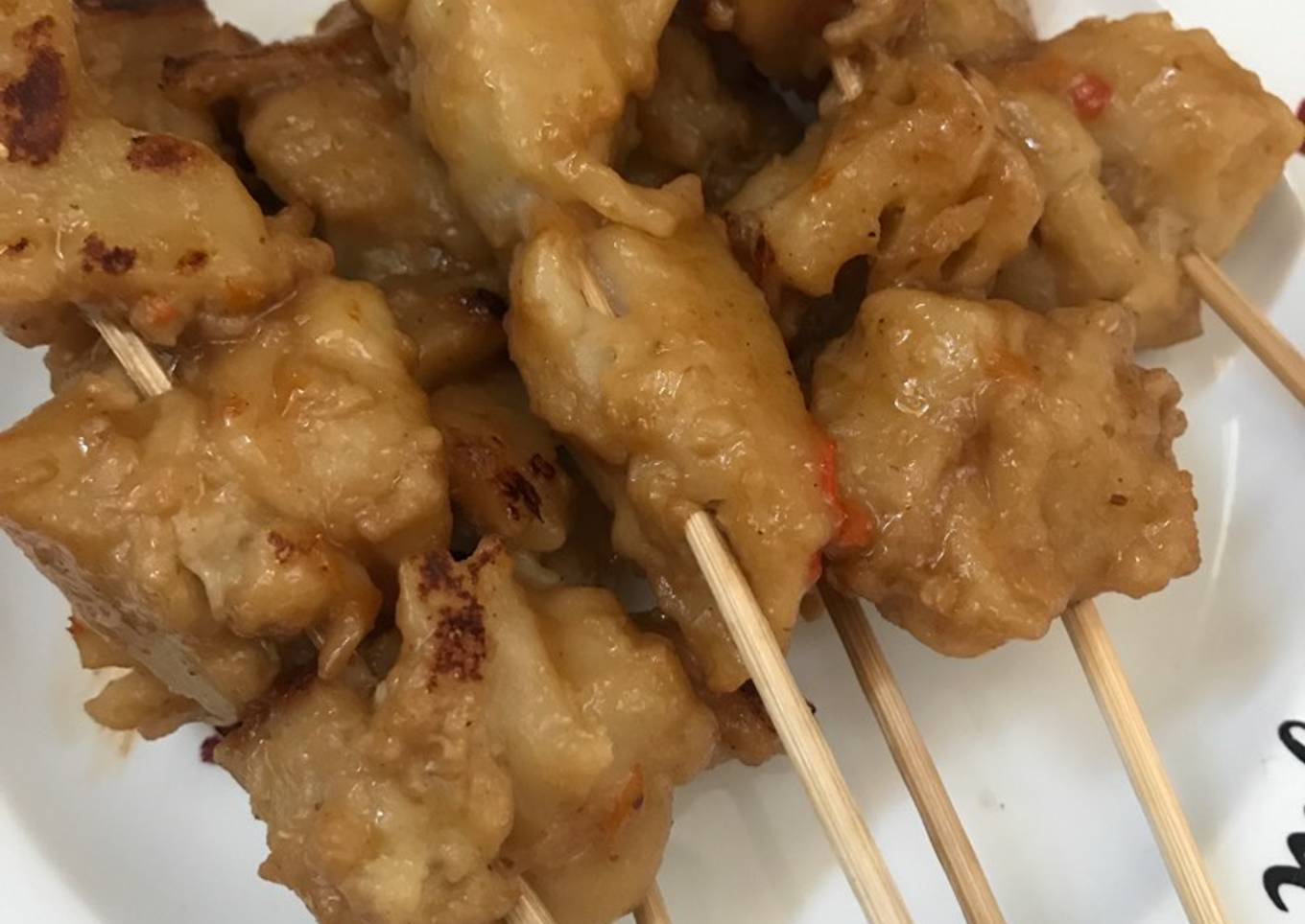 Sate Apus Tepung Vegetarian