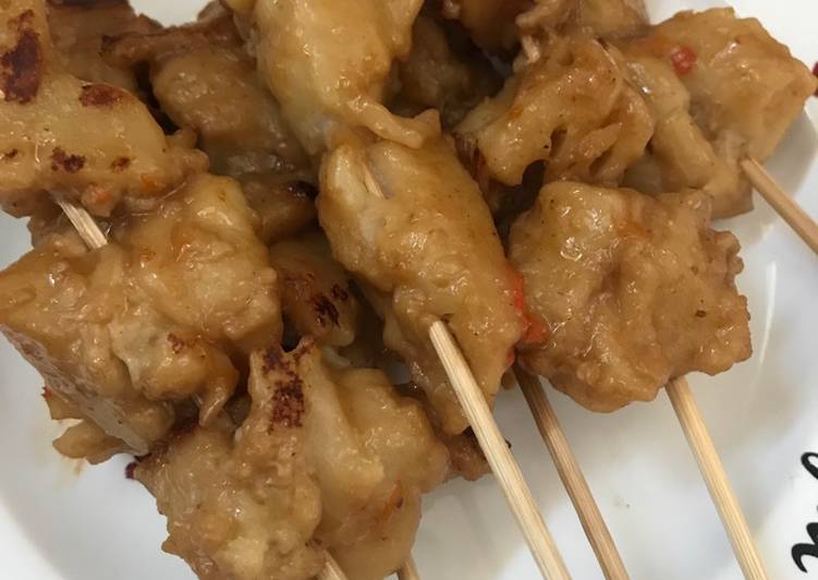 Resep Sate Apus Tepung Vegetarian yang enak
