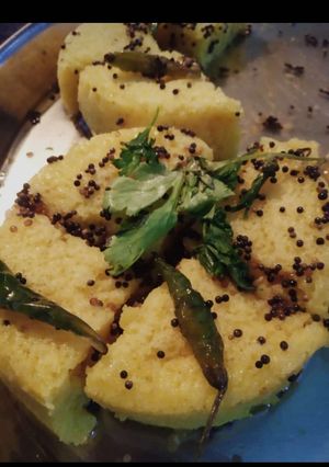 A picture of Dhokla.