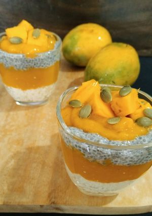 A picture of Mango Pudding.