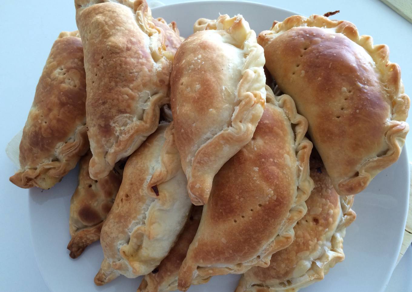 Empanadas de pollo al horno