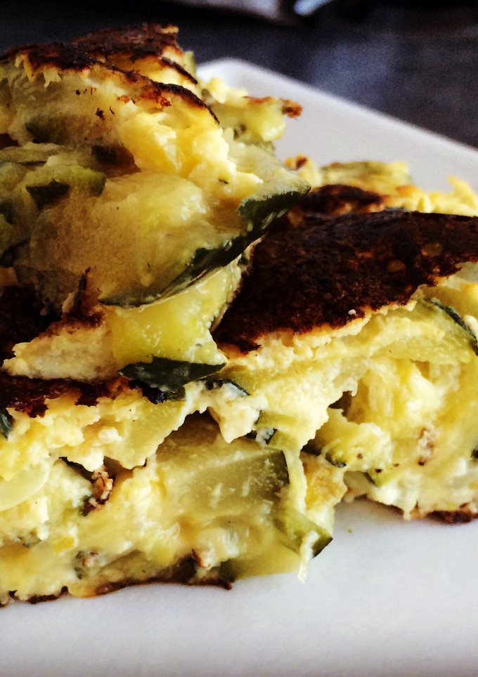 Una foto de Tortilla de zucchinis 